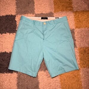 Scotch & Soda Light Blue Flat Front Shorts